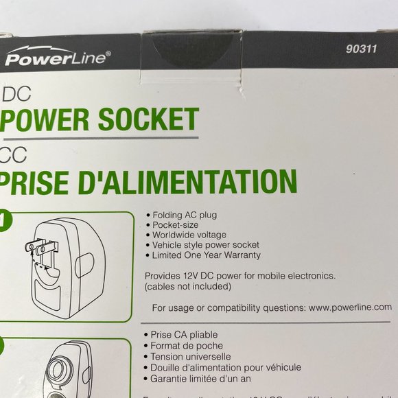 PowerLine DC Power Socket NWOT - Picture 5 of 5